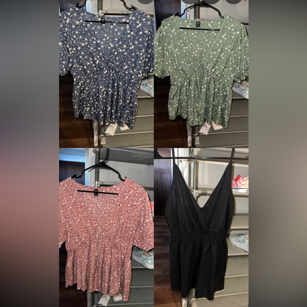 Women’s SHEIN blouse bundle (all same size)